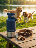Pawstock 3-in-1 Insulated Dog Water Bottle