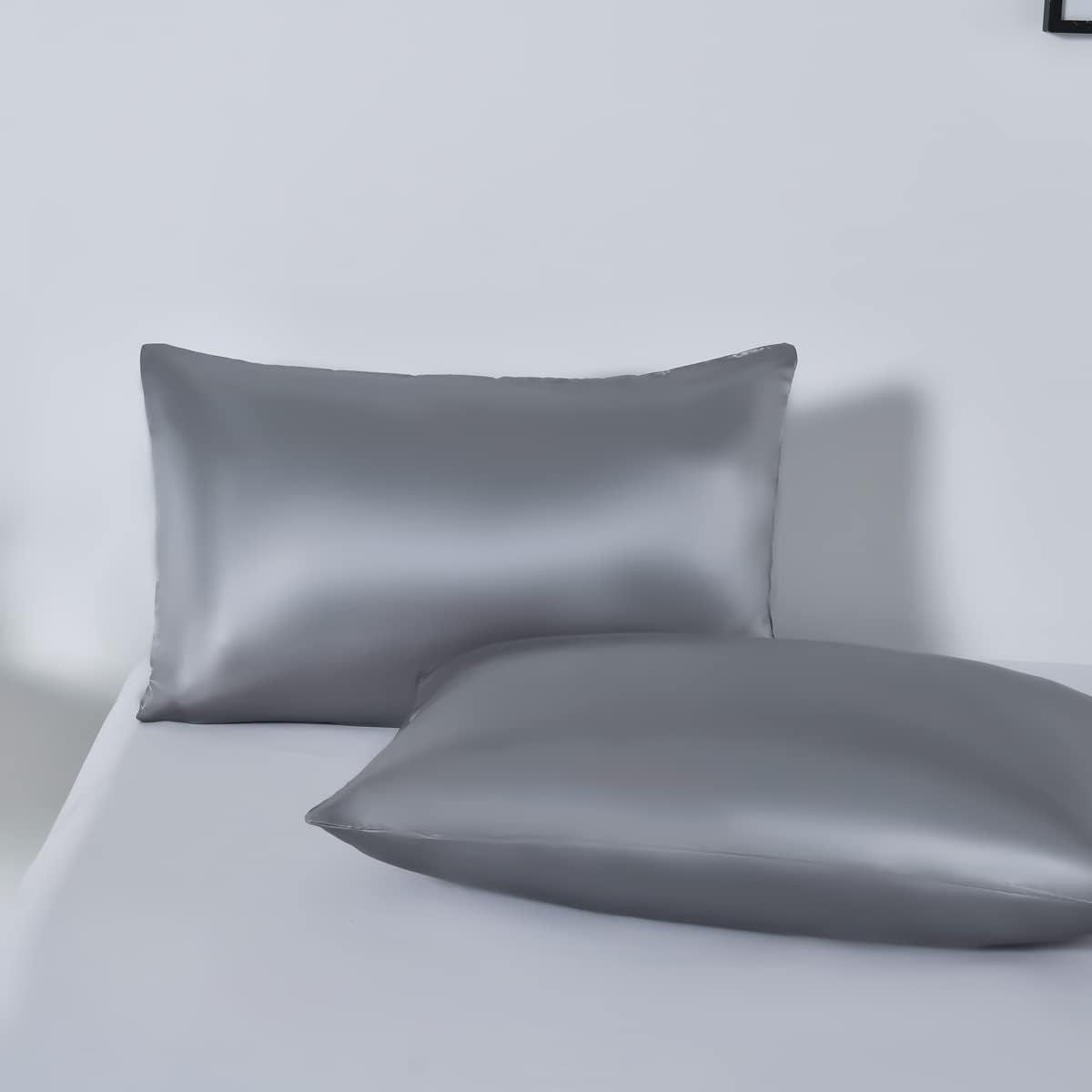 Satin Quilt Cover Set, 3 Pieces