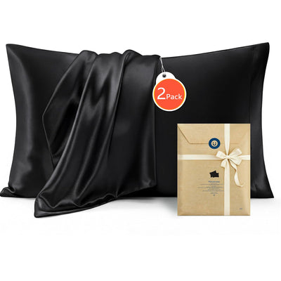 Satin Pillowcases, 2 Pack, Standard 48 x 74 cm