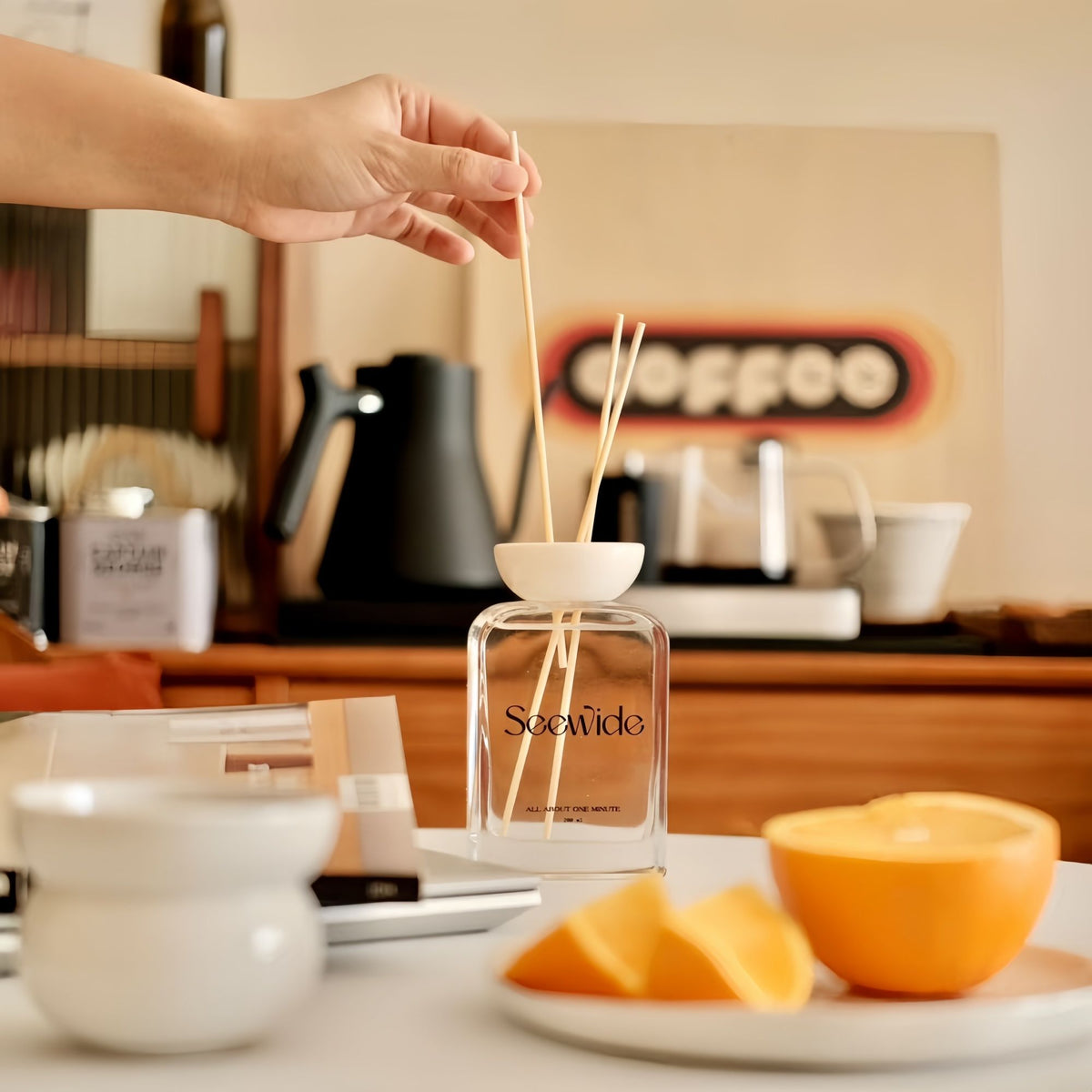 Reed Diffuser, Long-Lasting Home Fragrance & Scent Diffuser
