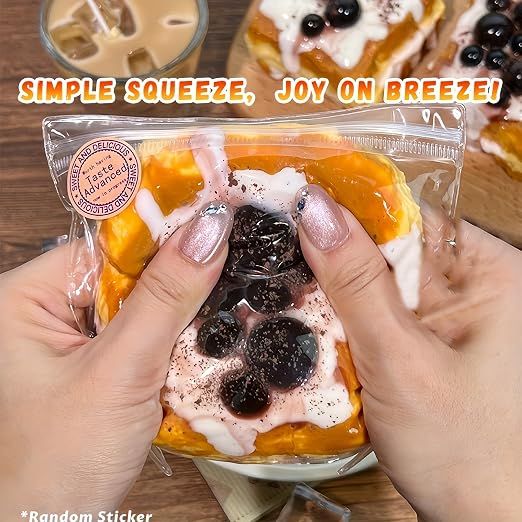 Creative Pearl Toast Slow-Rising Stress-Relieving Toy