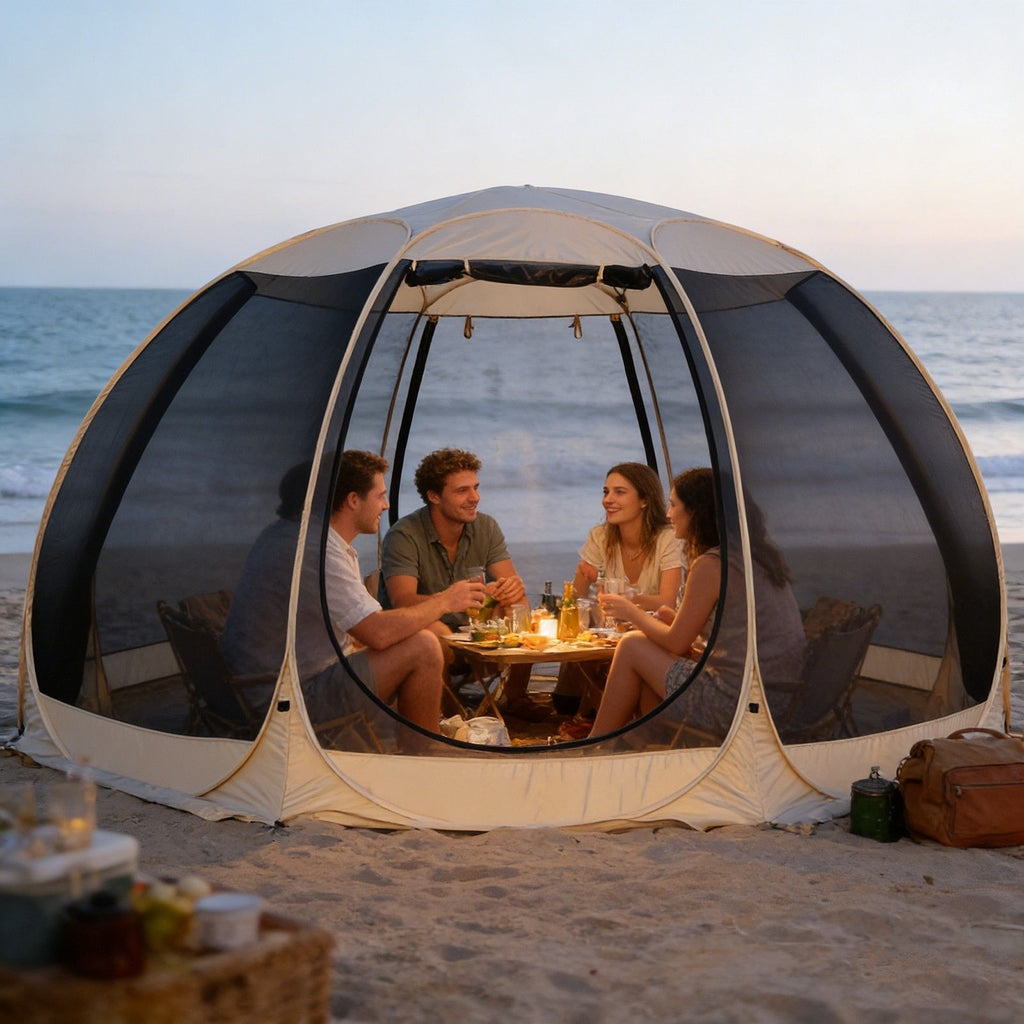 Large 3m Pop Up Screen House Tent