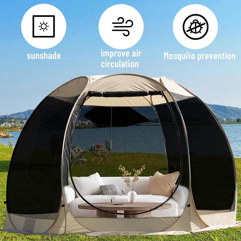 Large 3m Pop Up Screen House Tent