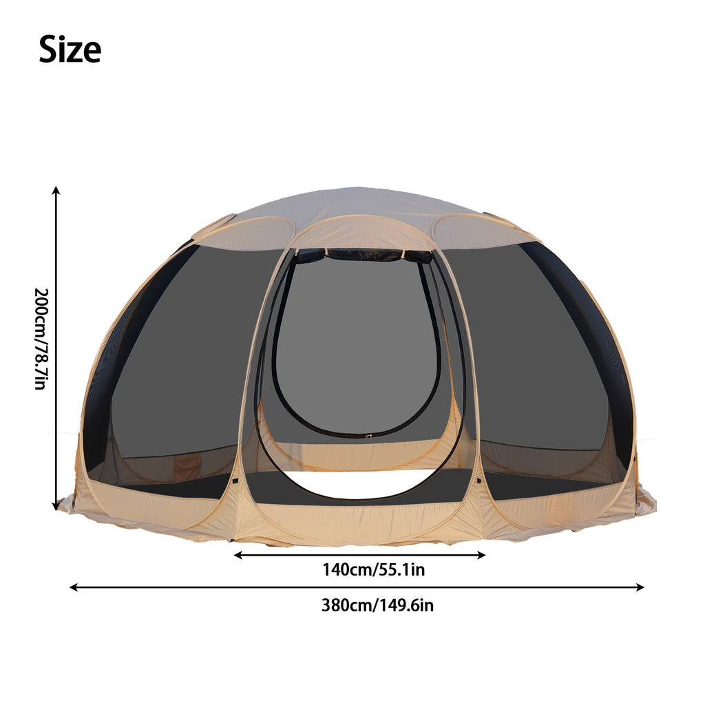 Pop Up Screen House Tent 3x3m