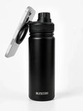 SLPSTRM Magnetic Phone Mount Sports Bottle, Black, 500 ml