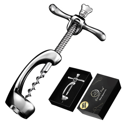 Gourmet Easy Stainless Steel Heavy-Duty Corkscrew