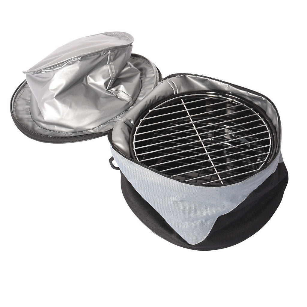 Havana Outdoors 2-IN-1 BBQ Grill Cooler Combo Set Outdoor Camping