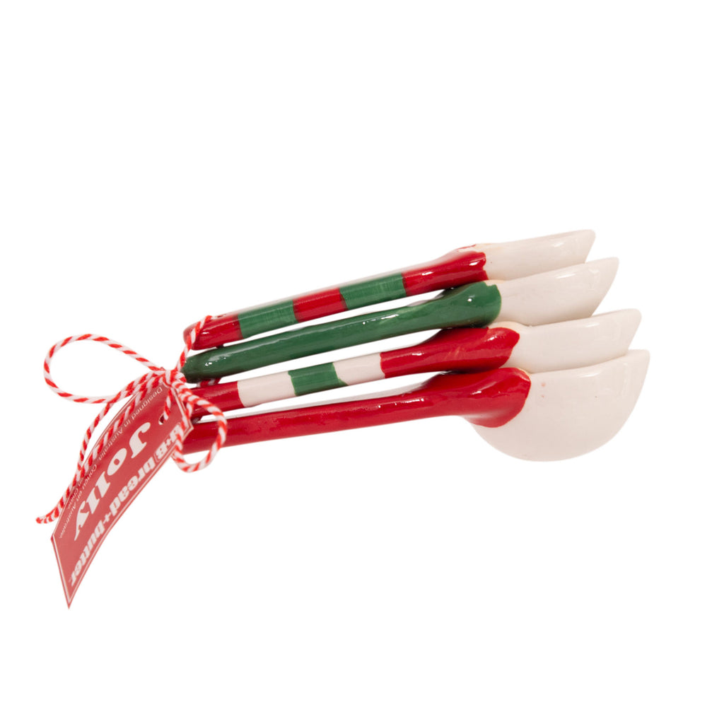 Bread and Butter Gnome Measuring Spoons, 4 Pack, on a white background, photo 3 of 3