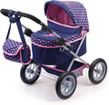 Trendy Dolls Pram, Foldable with Height-Adjustable Handle