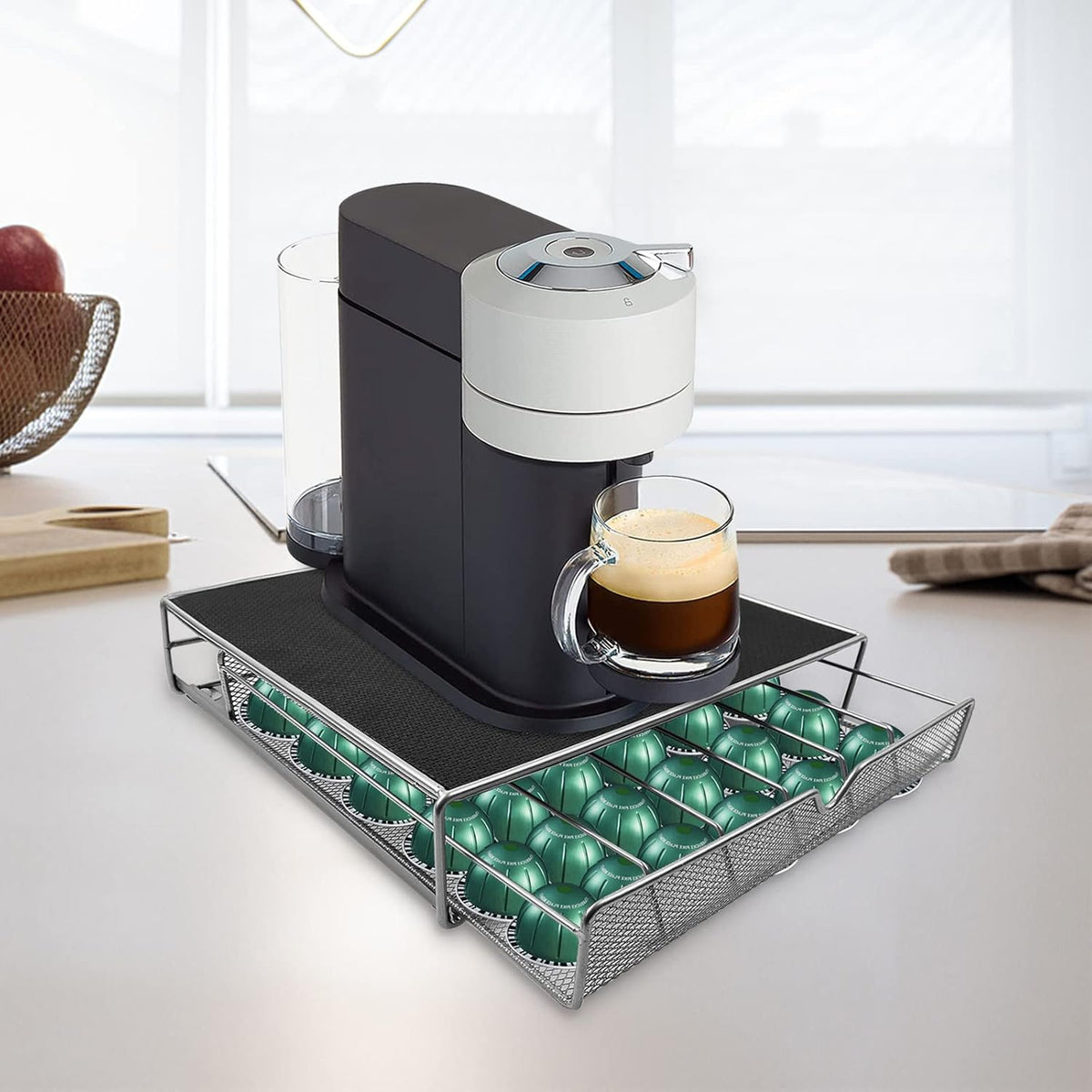CARLA HOME Coffee Pod Drawer, Holds 36 Pods
