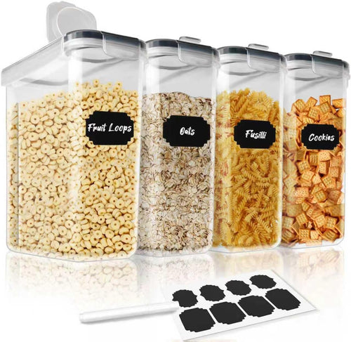 CARLA HOME Airtight Cereal Storage Containers BPA-Free Food