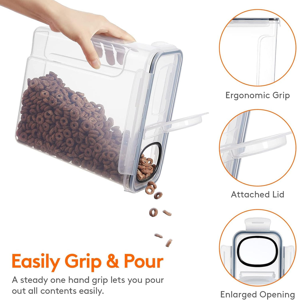 CARLA HOME Airtight Cereal Storage Containers BPA-Free Food
