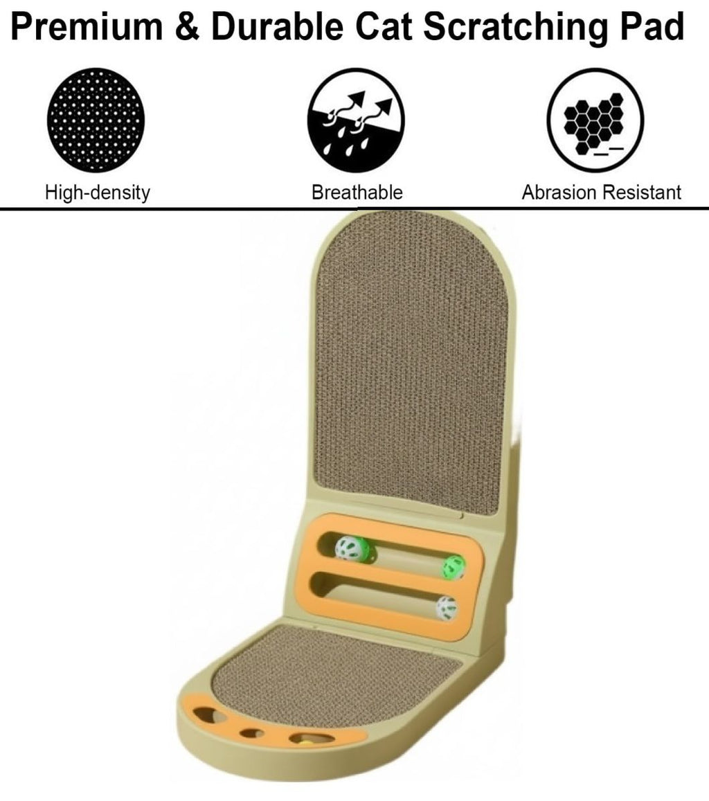 CARLA HOME Vertical Cat Scratching Board with Durable Cardboard
