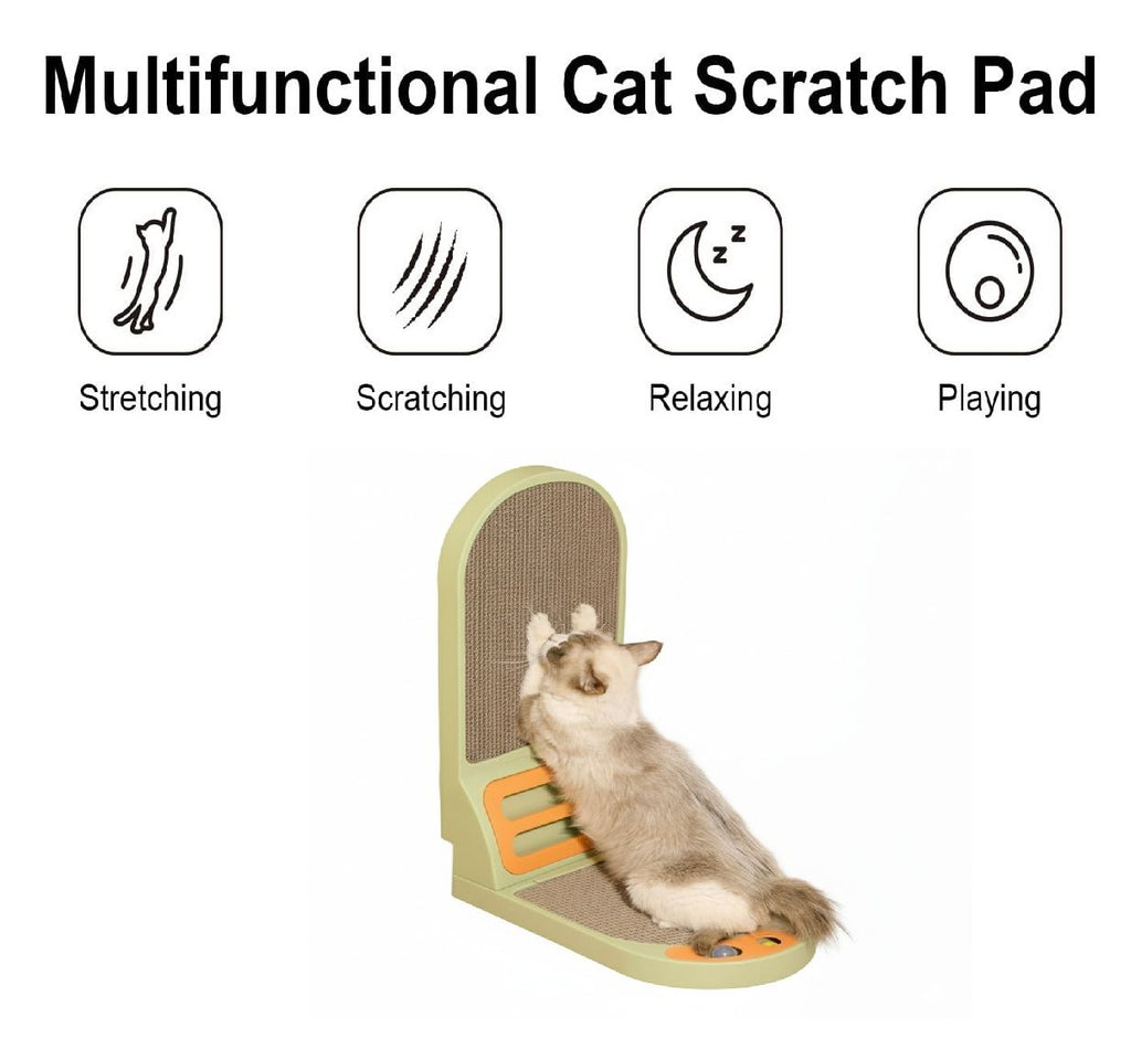 CARLA HOME Vertical Cat Scratching Board with Durable Cardboard