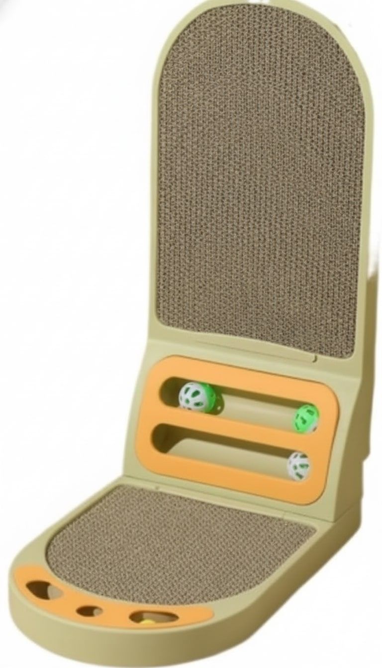 CARLA HOME Vertical Cat Scratching Board with Durable Cardboard