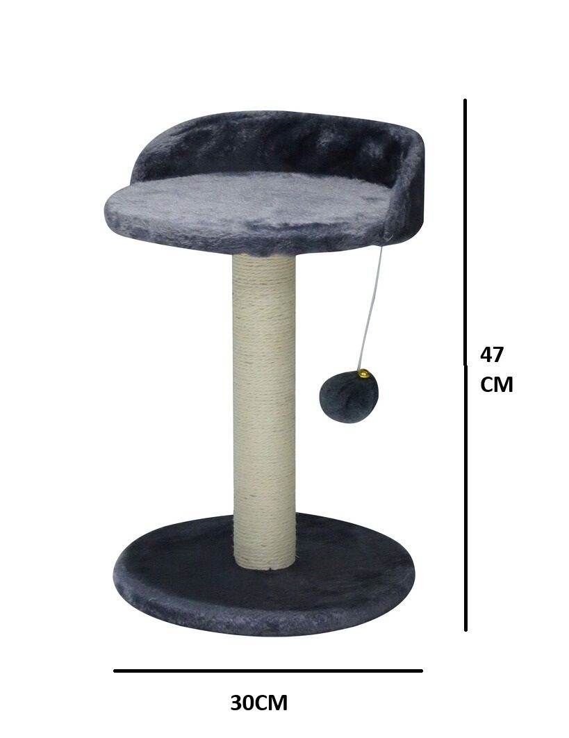 CARLA HOME Cat Tree Tower for Indoor Cats with Plush Perch
