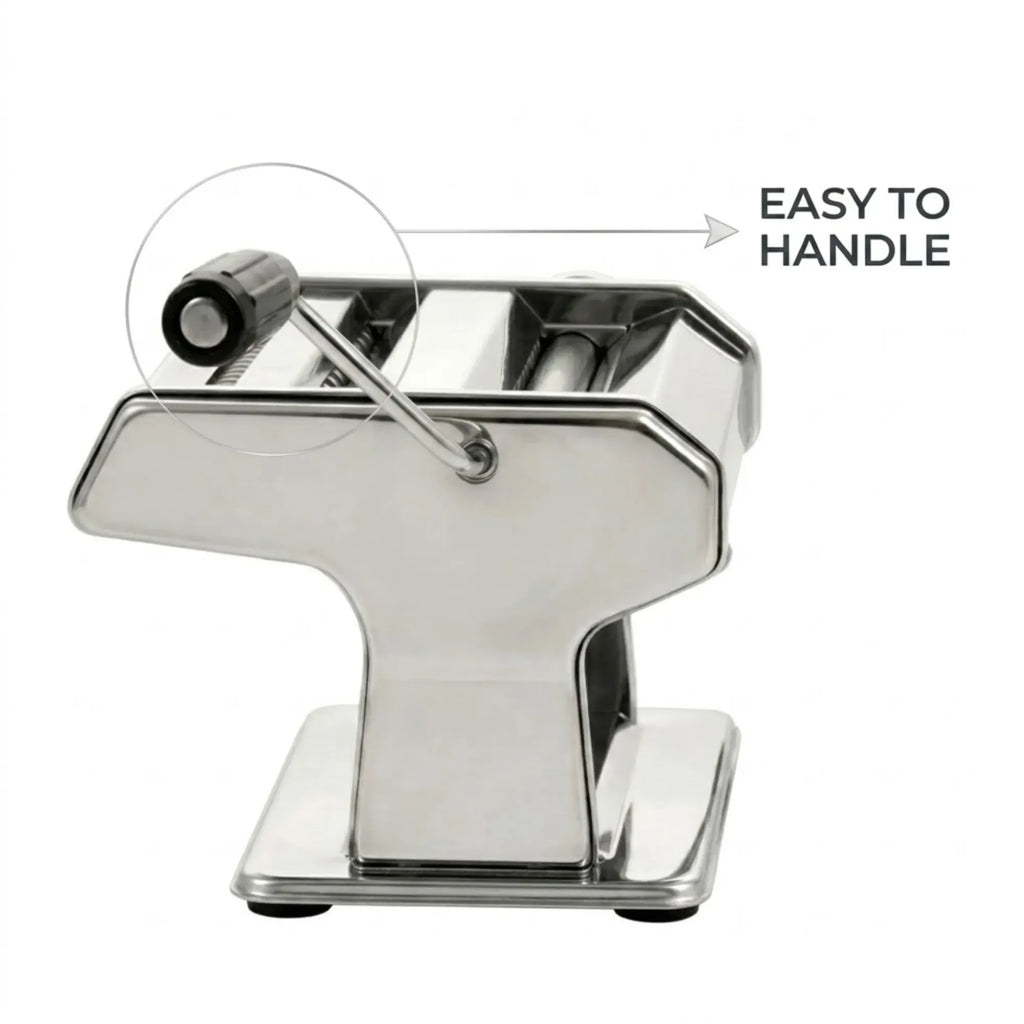 CARLA HOME Hand-Crank Pasta Maker, Grey