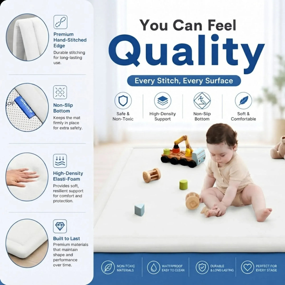 CARLA HOME Baby Play Mat 200x300cm