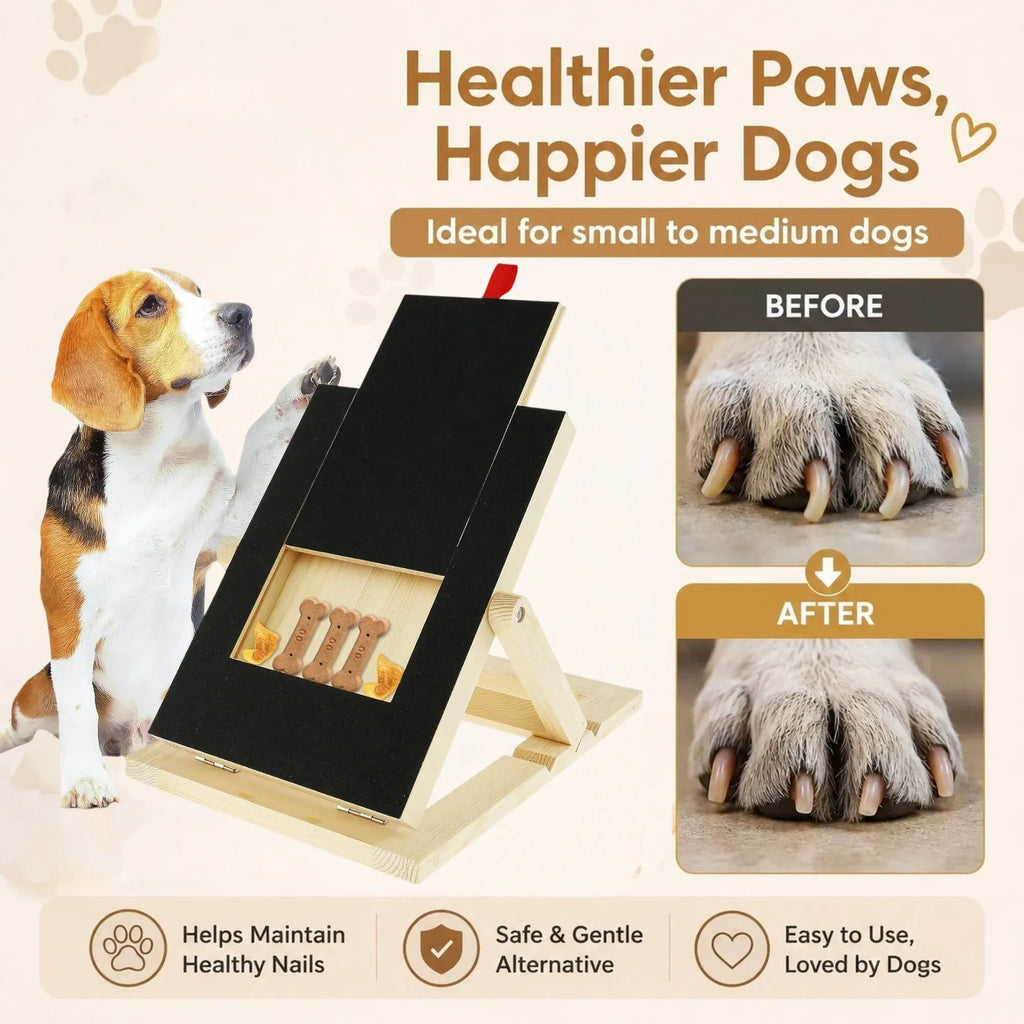 CARLA HOME Dog Nail Scratch Board with Snack Box