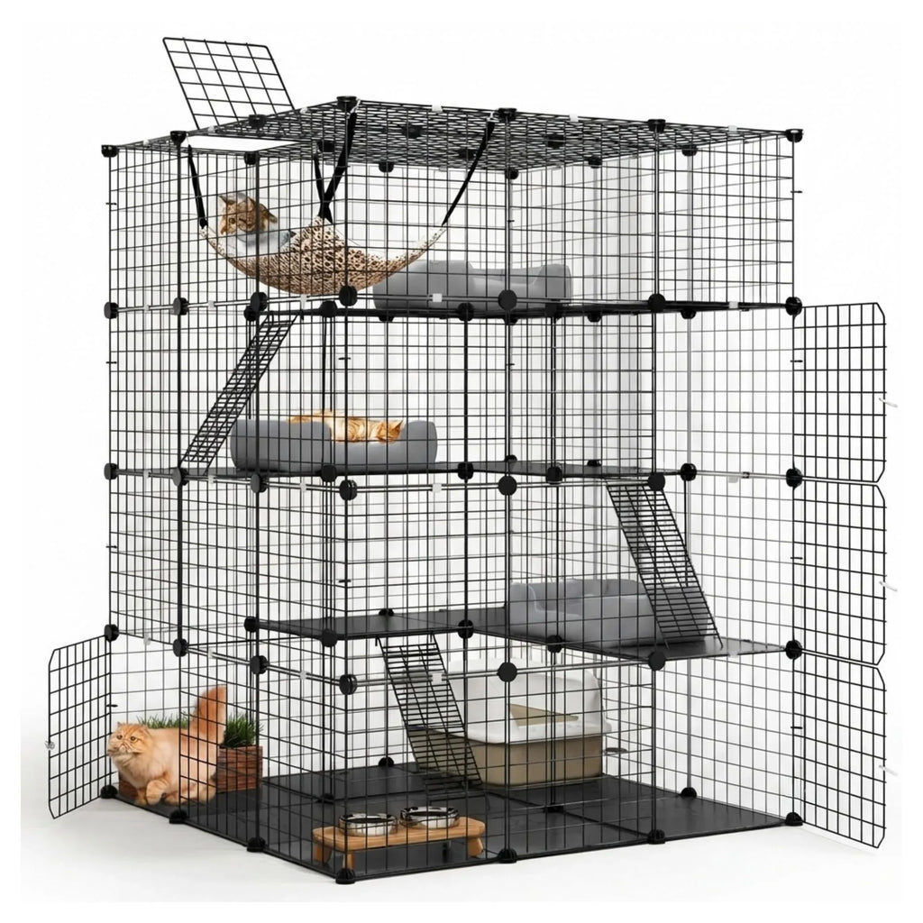 CARLA HOME Large Cat Cage Diy Enclosure