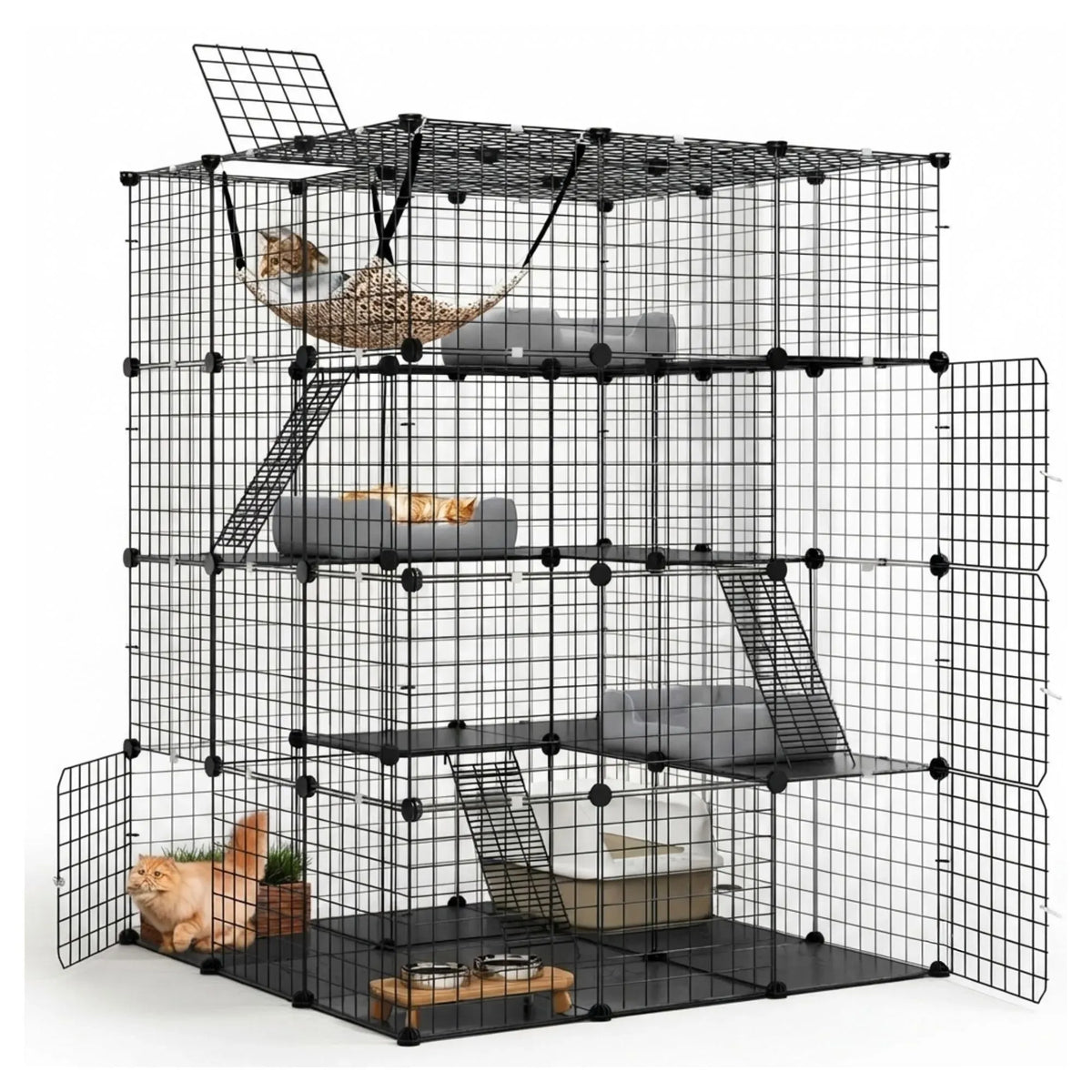 CARLA HOME Large Cat Cage Diy Enclosure