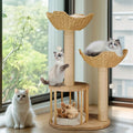 Large Cat Scratching Post Tree Tower