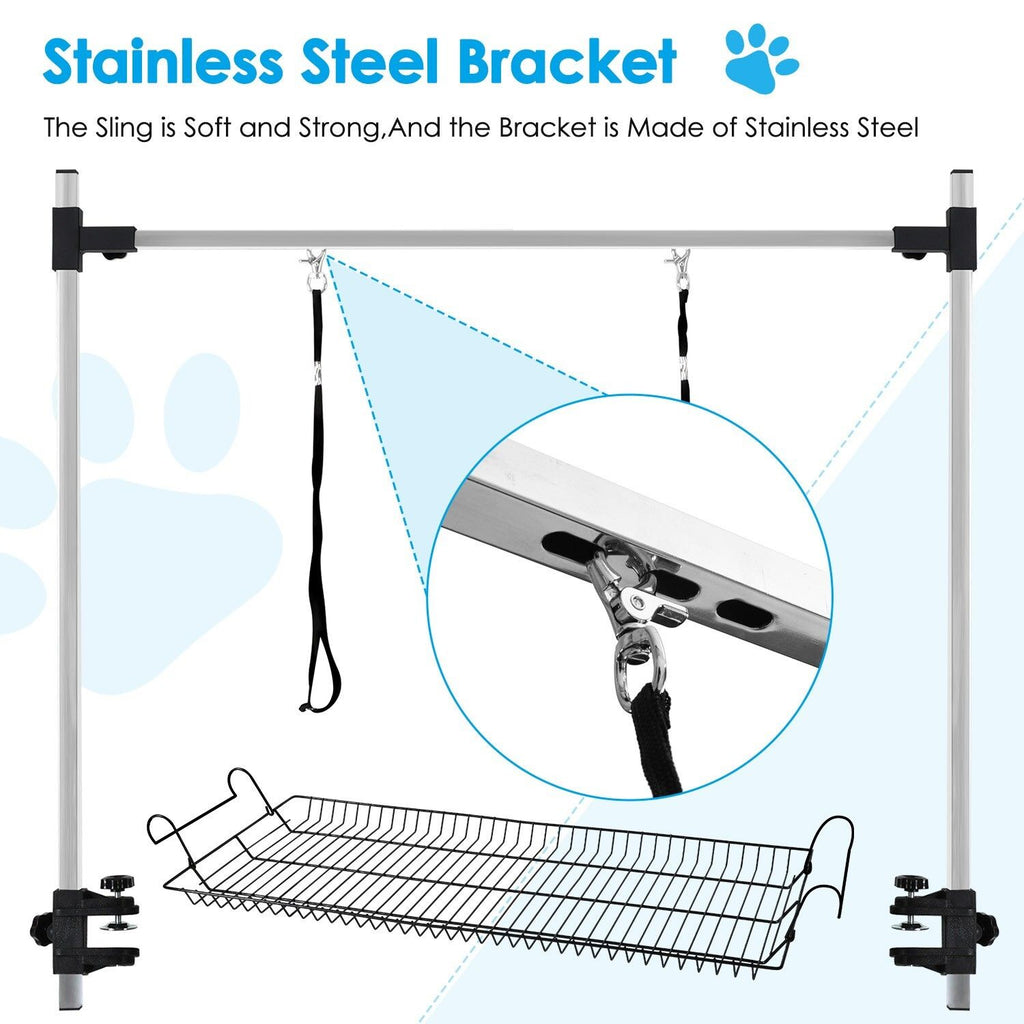 Adjustable Pet Grooming Table for Australian Cattle Dog