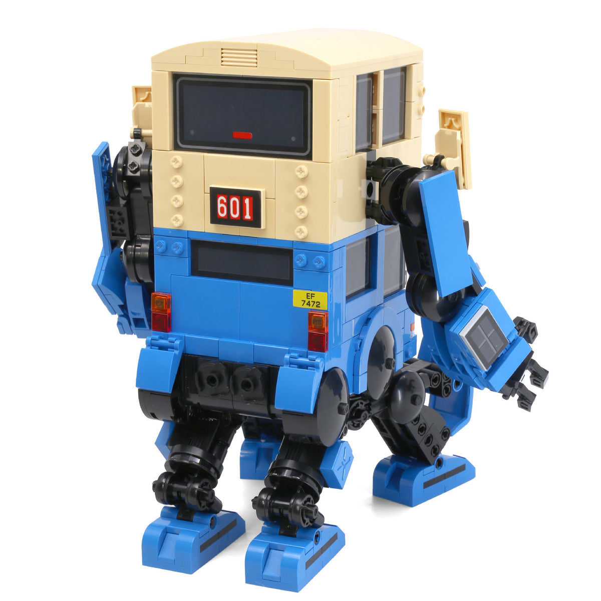 Kalos Hong Kong Machines Robot Bus Dennis Building Block Set 786pcs