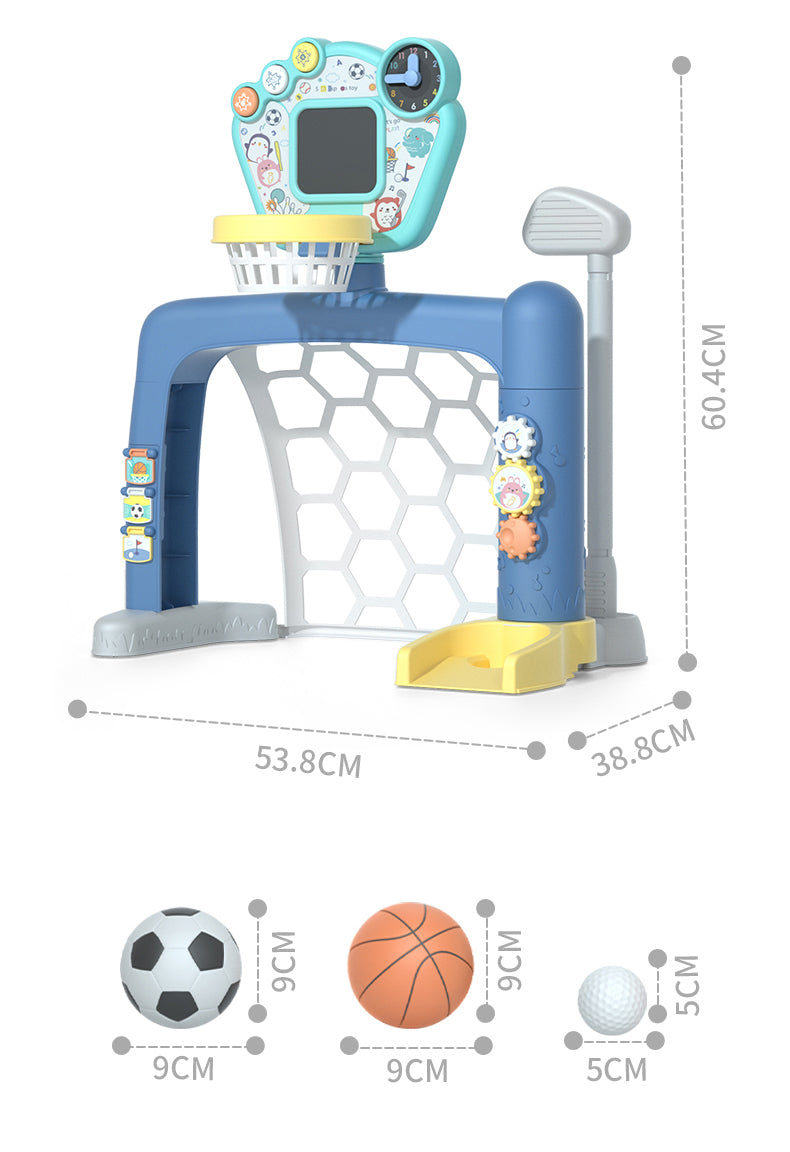 Sports World 3-in-1 Adjustable Indoor basketball