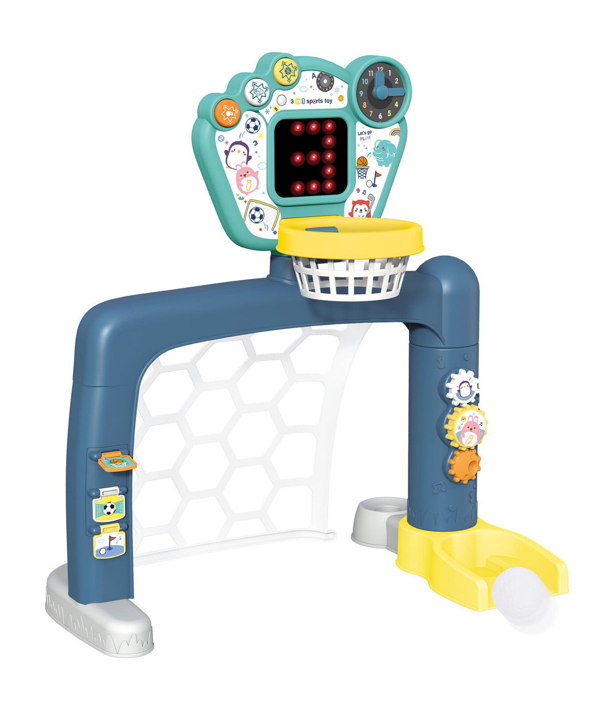 Sports World 3-in-1 Adjustable Indoor basketball