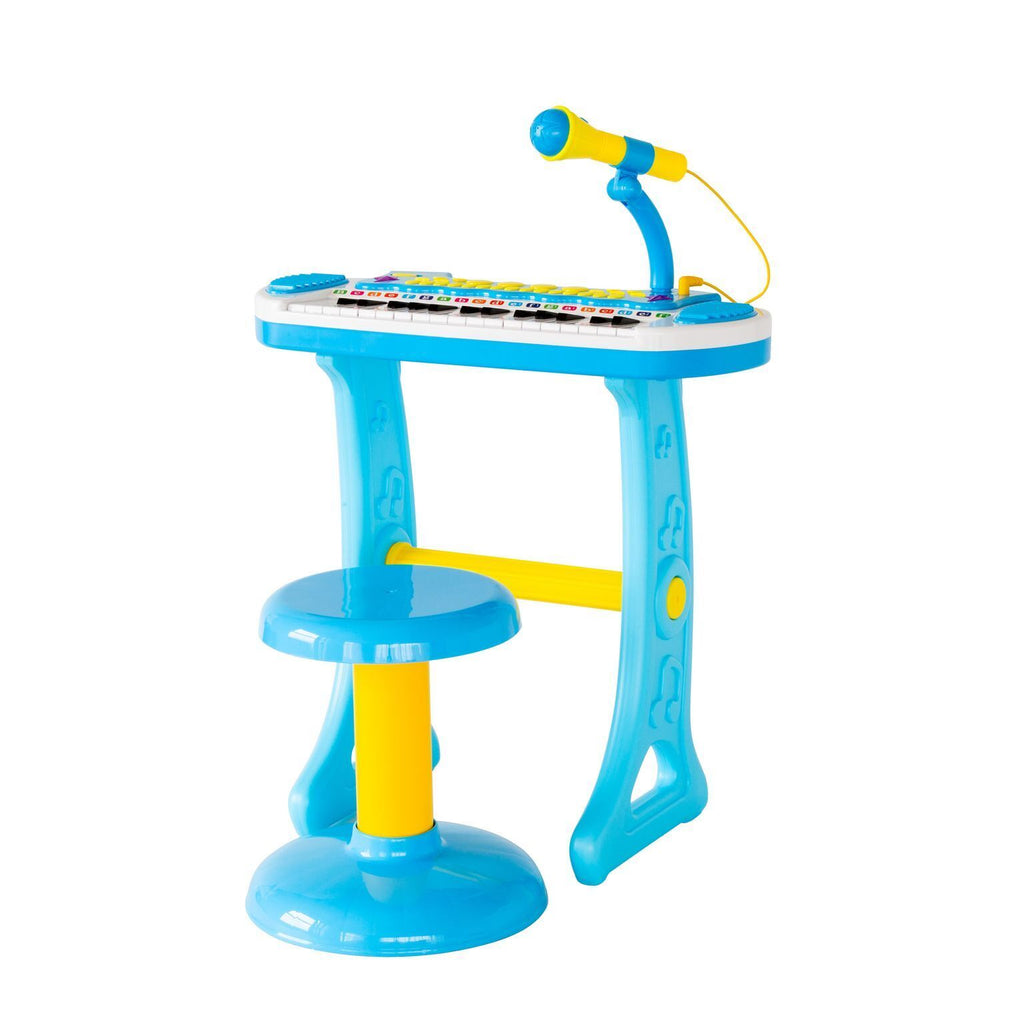 Lenoxx Children's 31 Key Electronic Keyboard with Stand and Stool
