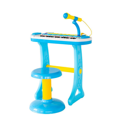 Lenoxx Children's 31 Key Electronic Keyboard with Stand and Stool