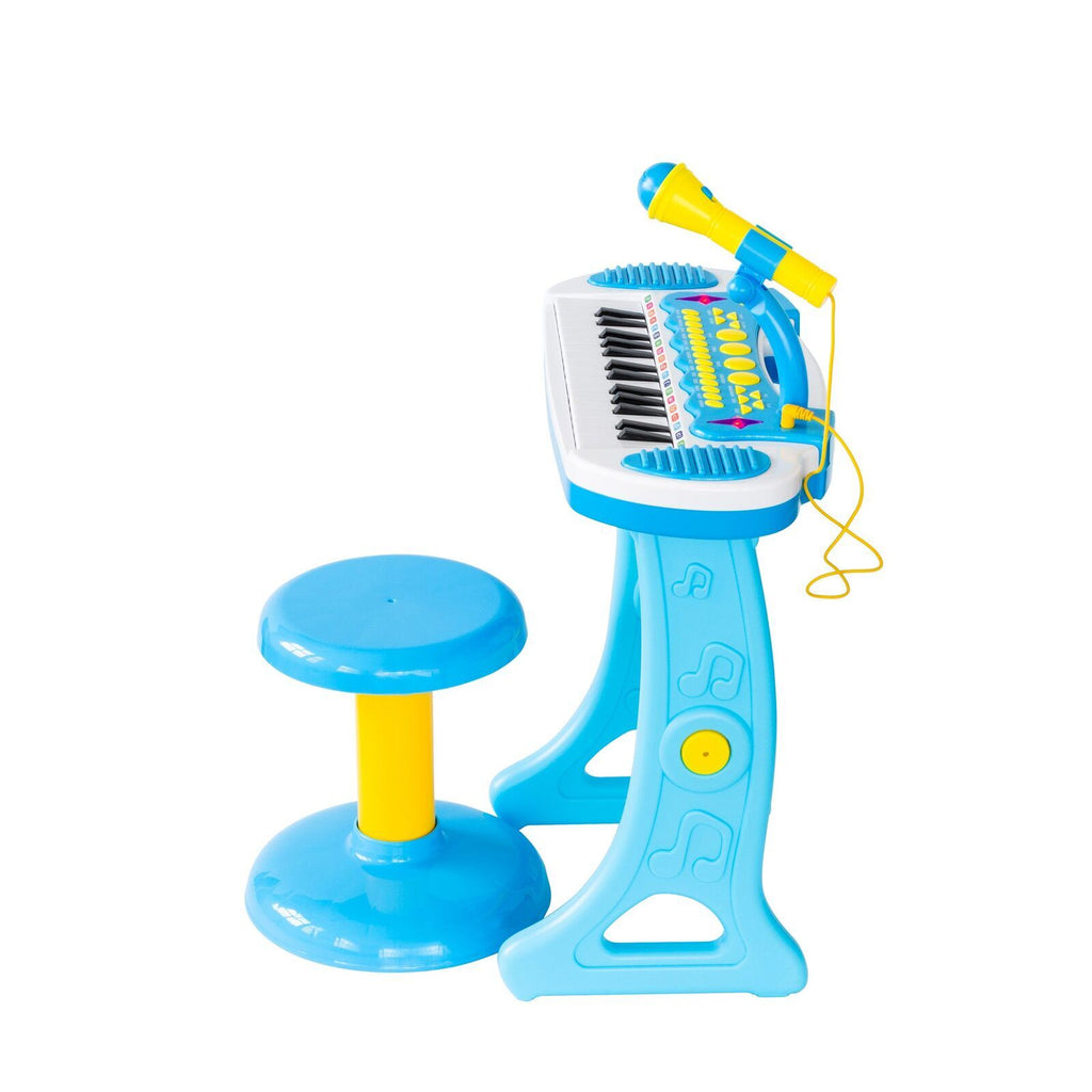 Lenoxx Children's 31 Key Electronic Keyboard with Stand and Stool