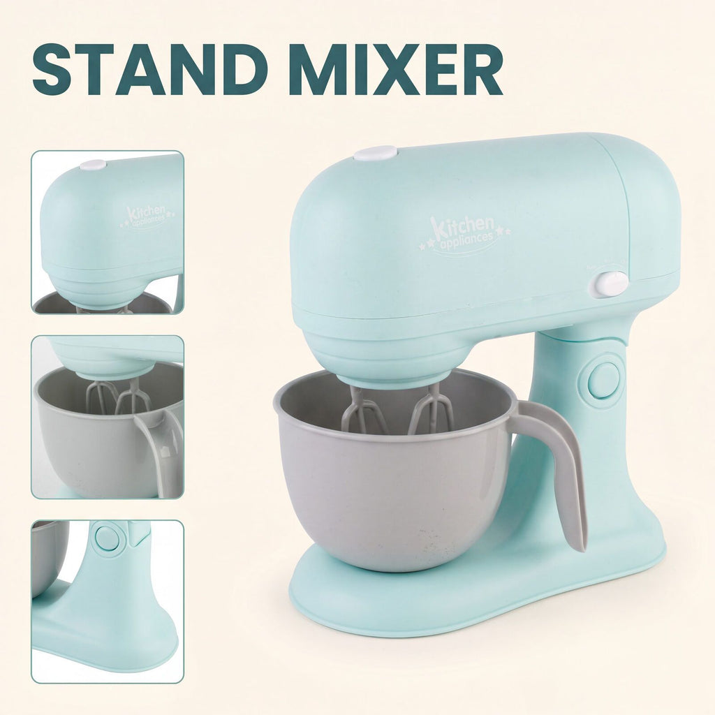 4 Piece Home Appliance Toy Mixer