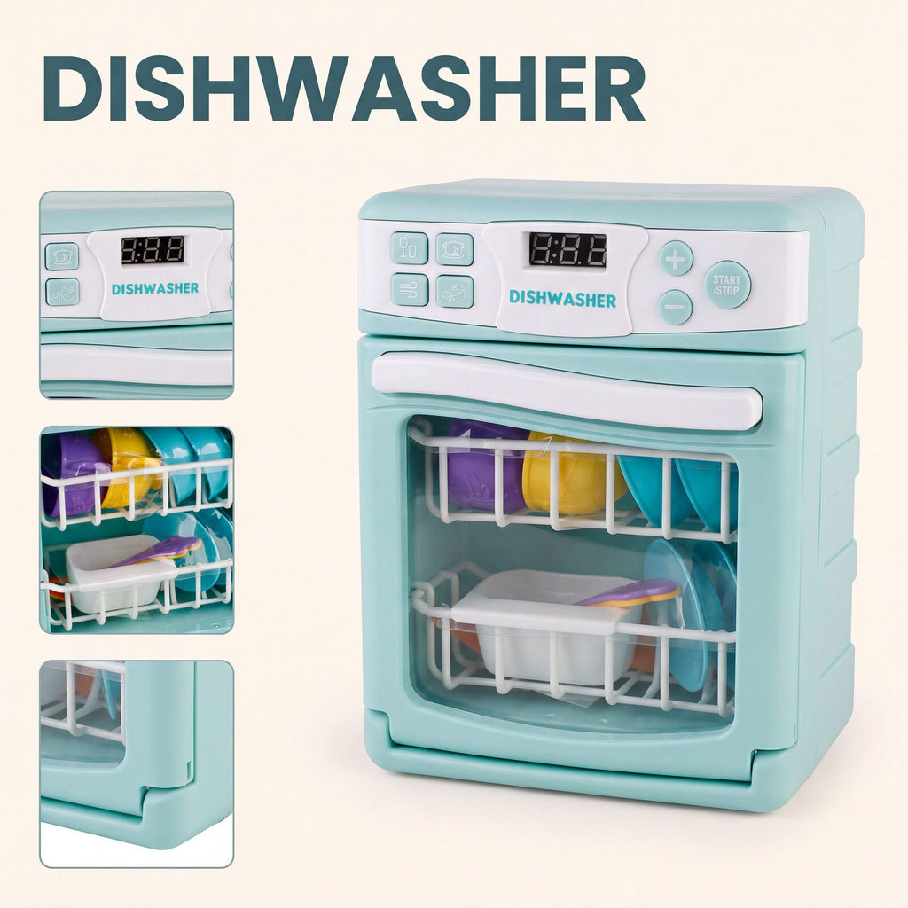 4 Piece Home Appliance Toy Mixer