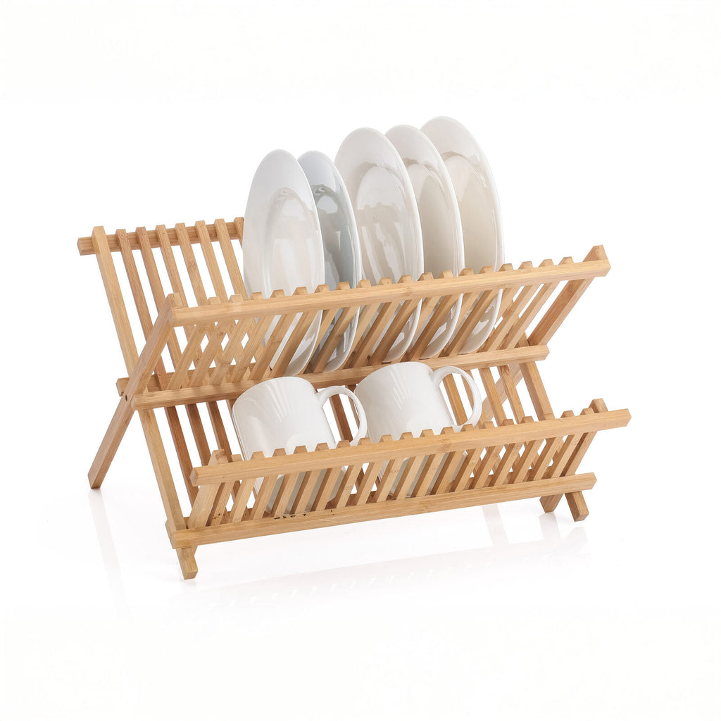 Hacienda 2 Tier Bamboo Dish Rack