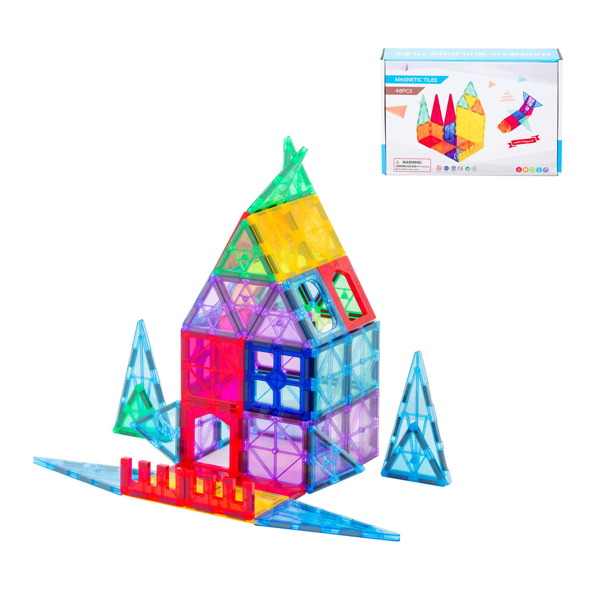 48 Pcs non-toxic STEM Educational