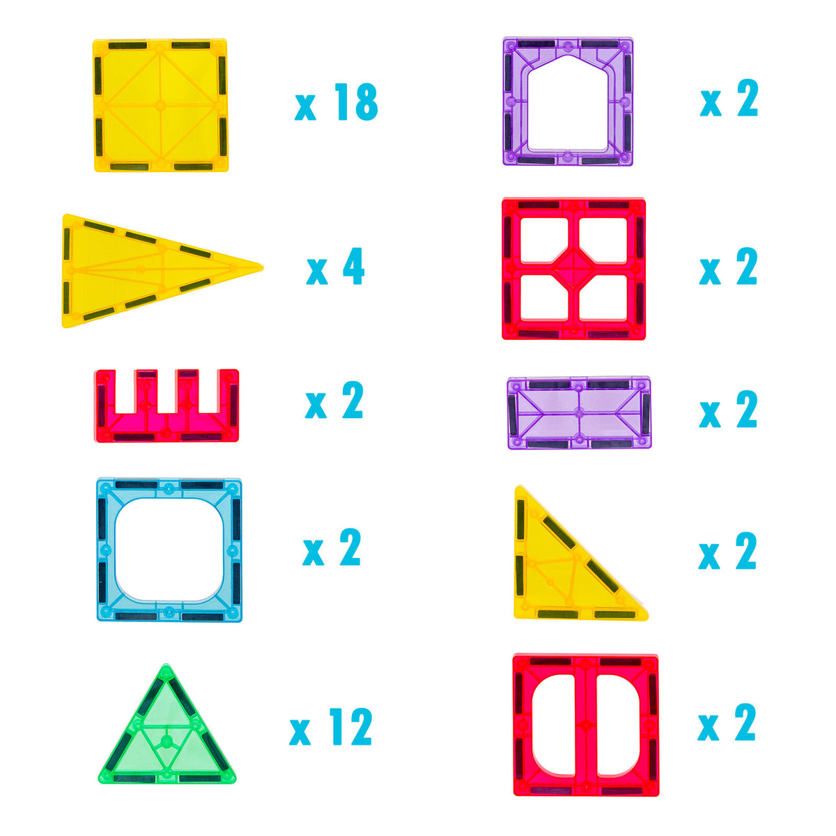 48 Pcs non-toxic STEM Educational