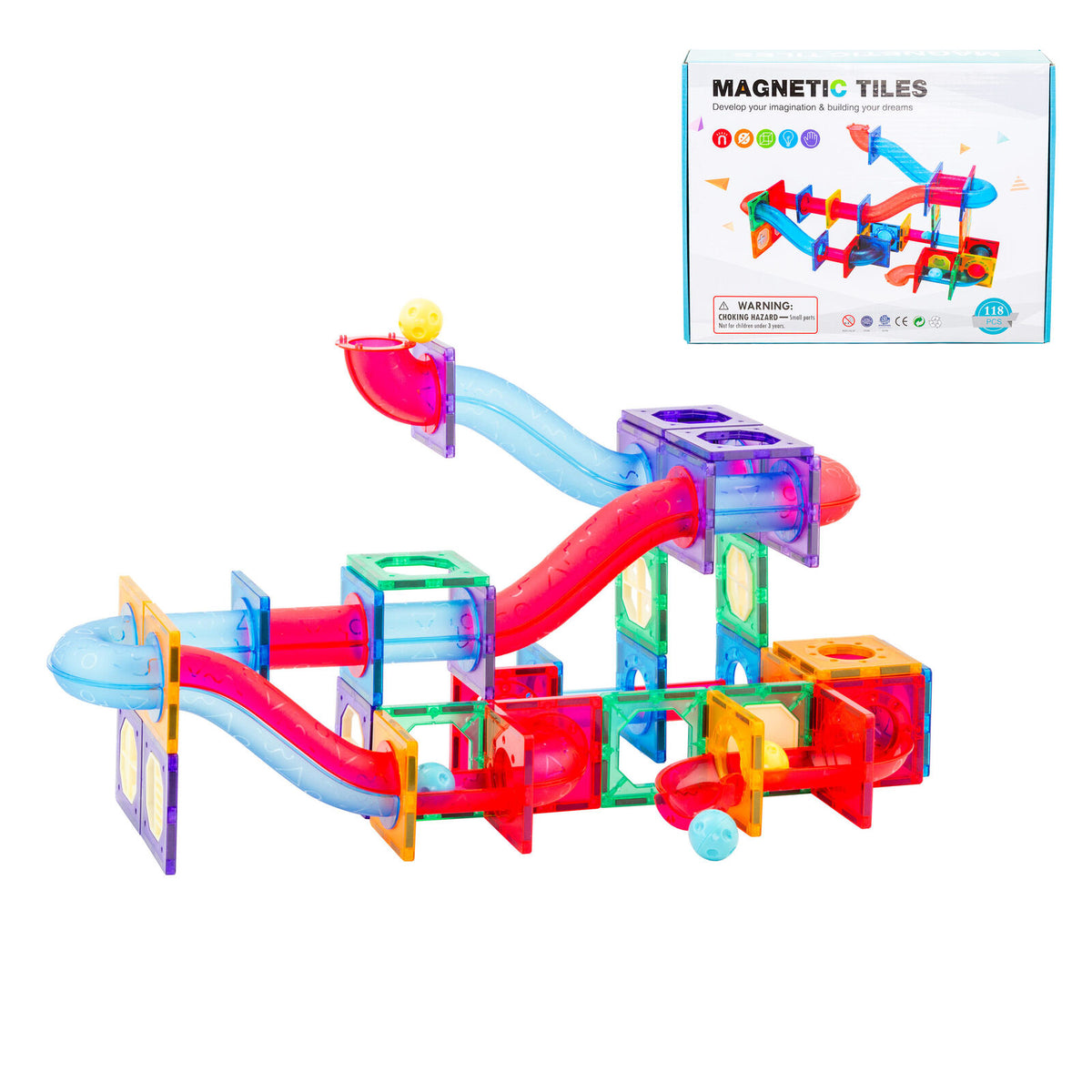 118 Pcs non-toxic STEM Educational