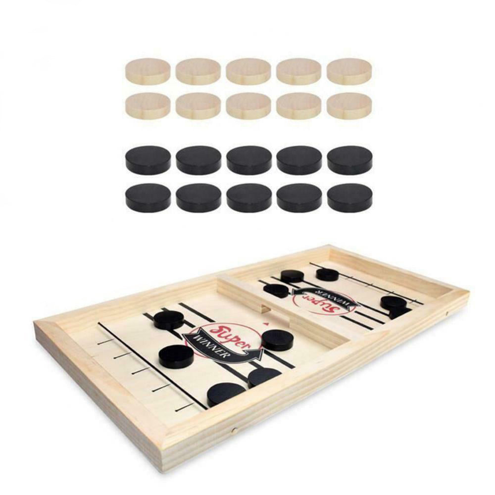 Fast Sling Puck Paced SlingPuck Winner Board Game Family Party Toys