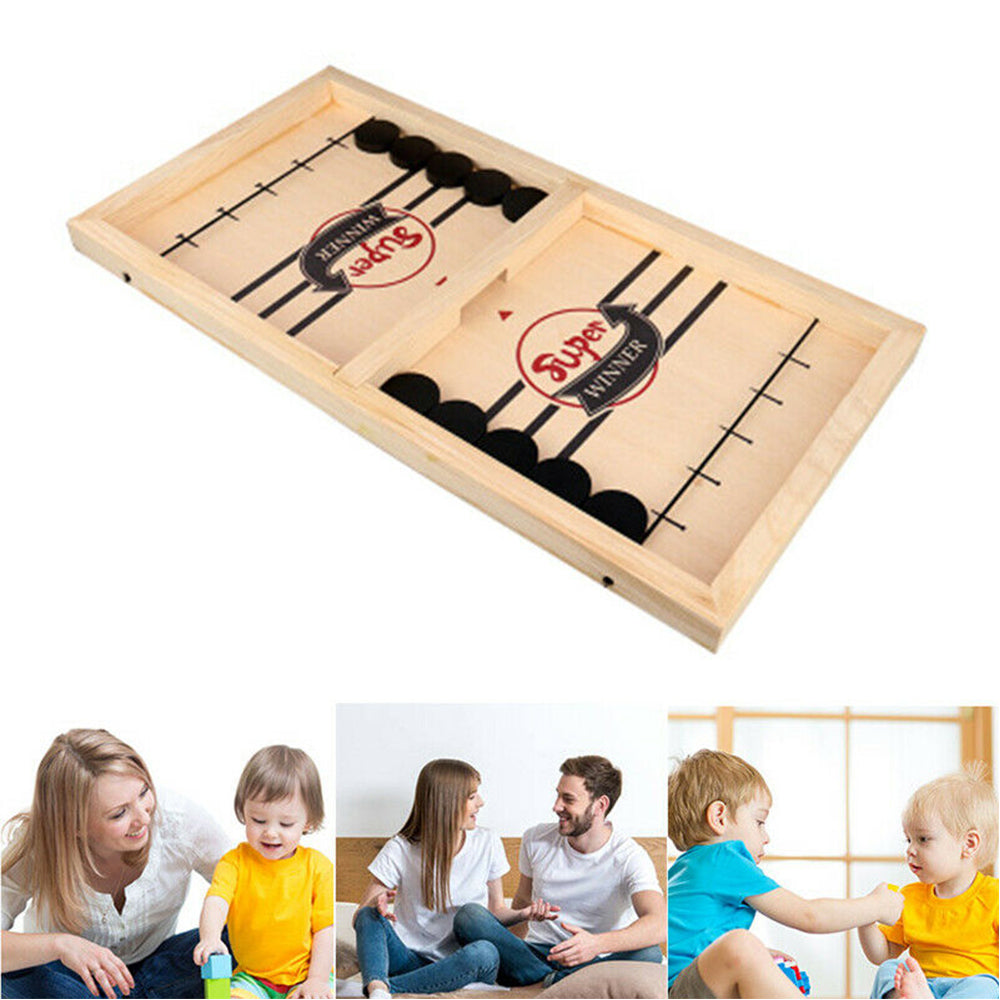 Fast Sling Puck Paced SlingPuck Winner Board Game Family Party Toys