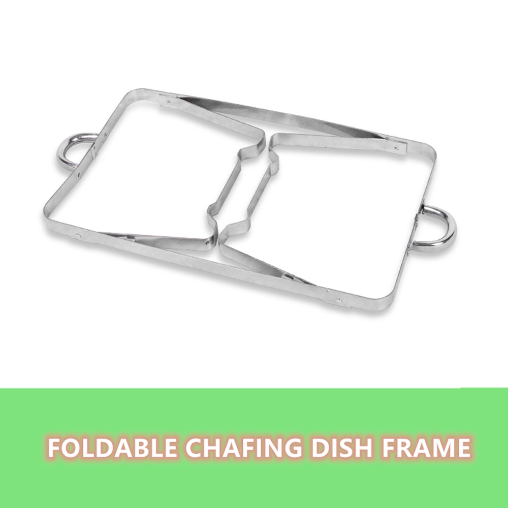 9L Stainless Steel Chafing Dish with 3 x 3L Pans