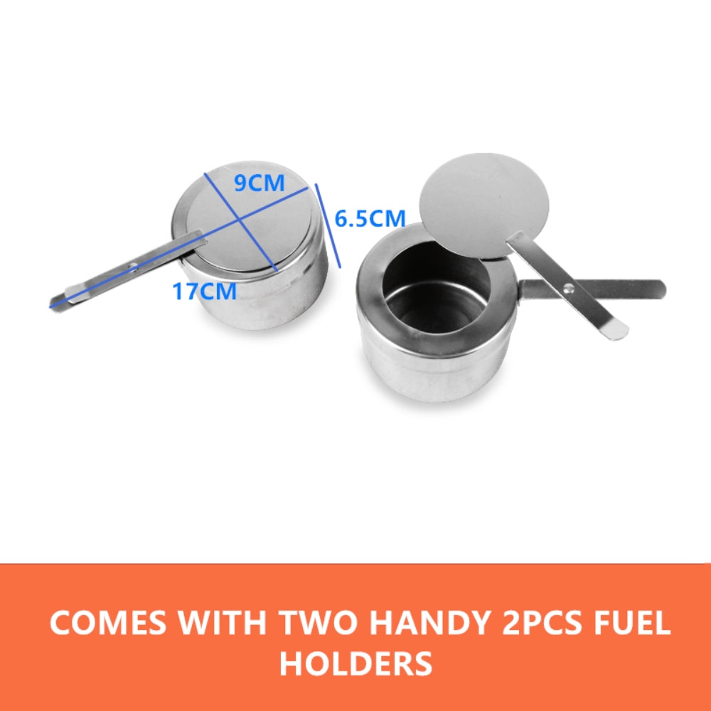 9L Stainless Steel Chafing Dish with 3 x 3L Pans