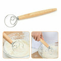 Stainless Steel Danish Dough Whisk, 13 Inch
