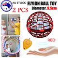 2pcs RED Flying Ball Mini Hand UFO Toys Drone Helicopter Hover