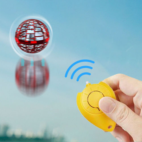 2pcs RED Flying Ball Mini Hand UFO Toys Drone Helicopter Hover