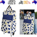 Shopping Trolley Cart Bag Foldable Wheels Carts Bags Market Luggage
