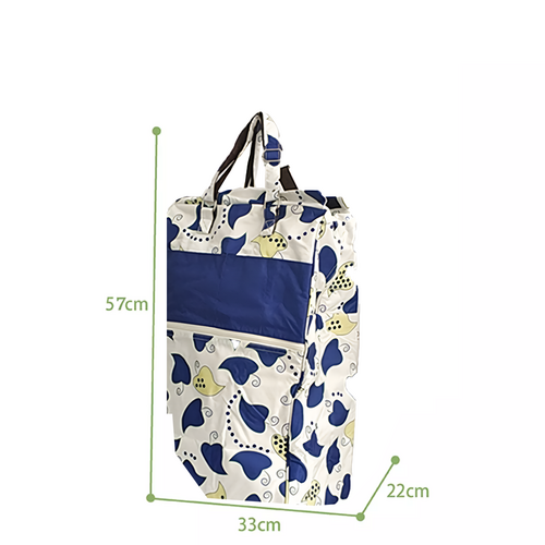 Shopping Trolley Cart Bag Foldable Wheels Carts Bags Market Luggage
