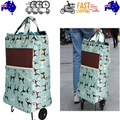 Shopping Trolley Cart Bag Foldable Wheels Carts Bags Market Luggage