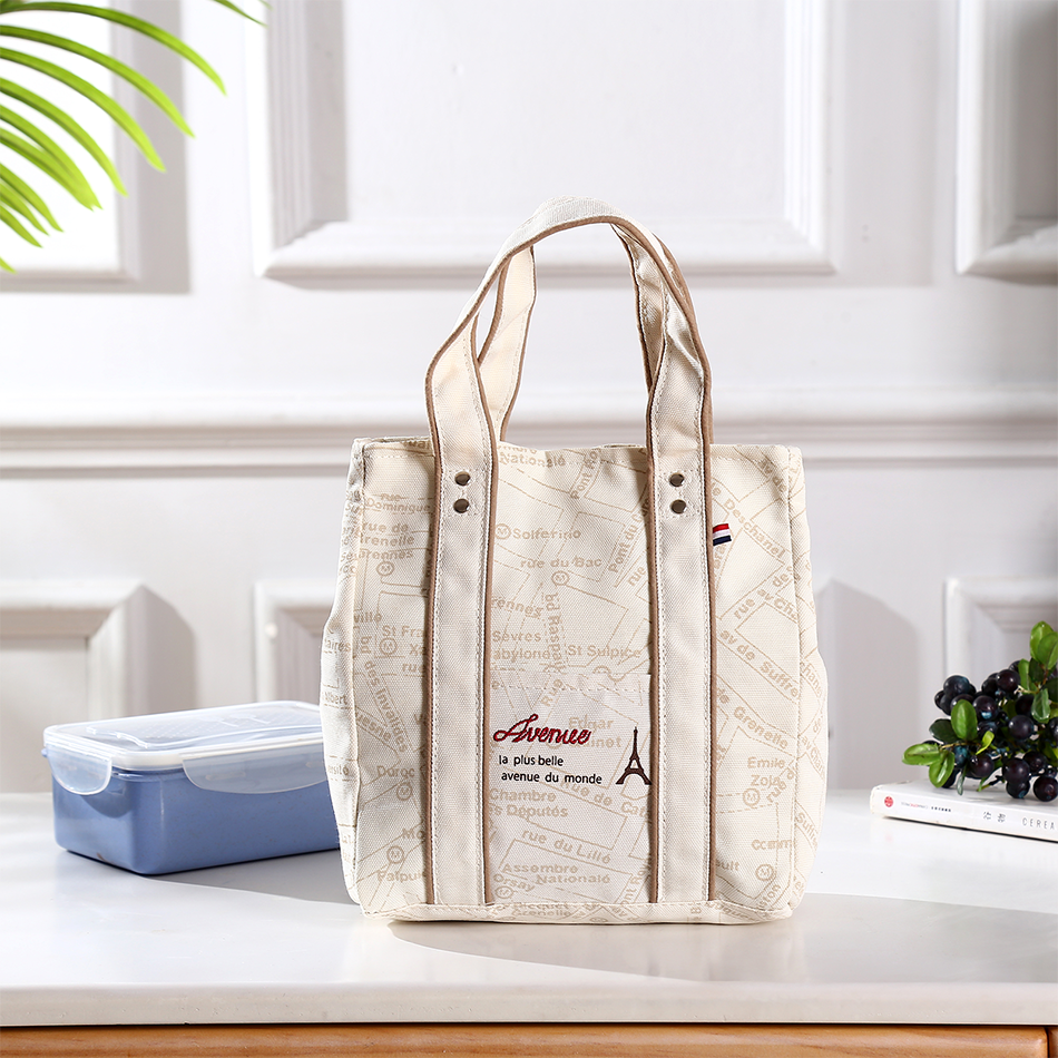 Insulated Lunch Bag, 22 x 11.5 x 25 cm, on a white background
